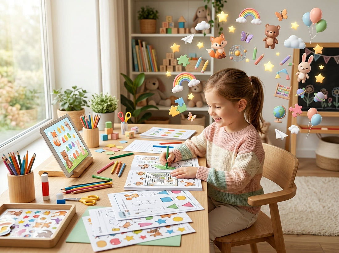 Why Activity Books Are Essential for Children's Learning and Development
