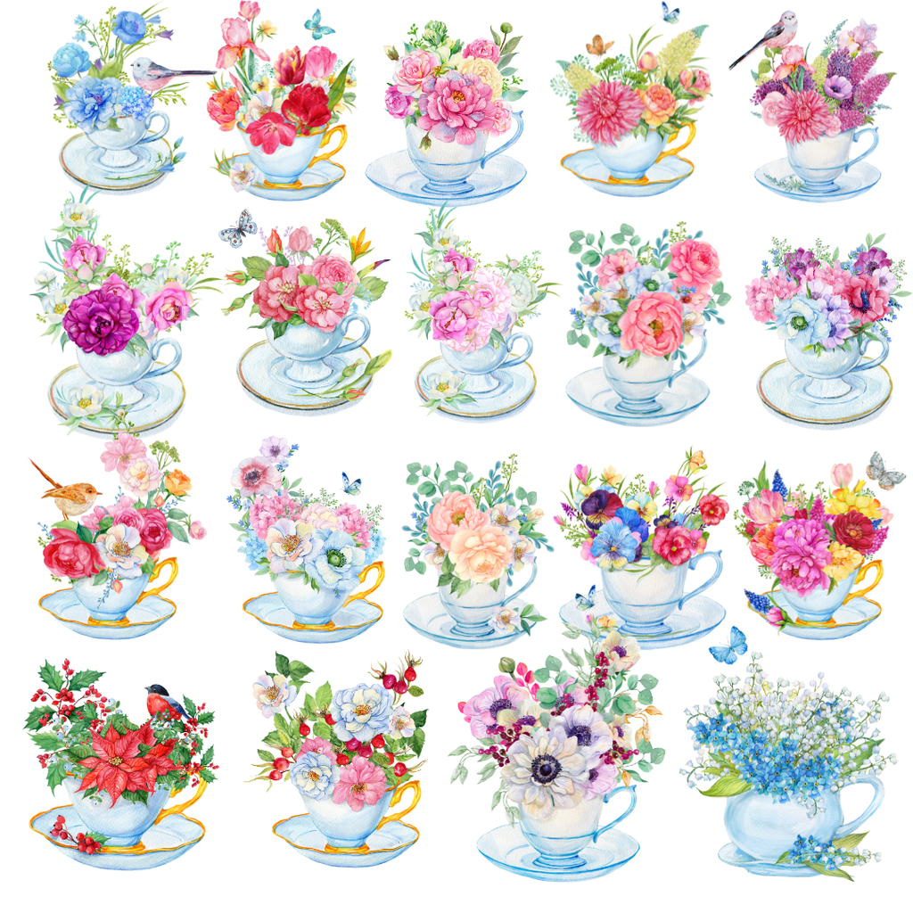 120 Floral Mega Bundle