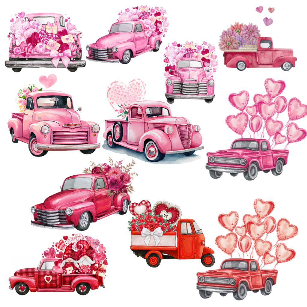 35 Car Clipart Set – PNG Transparent 300 DPI | High-Resolution 4096×4096 | Digital Download