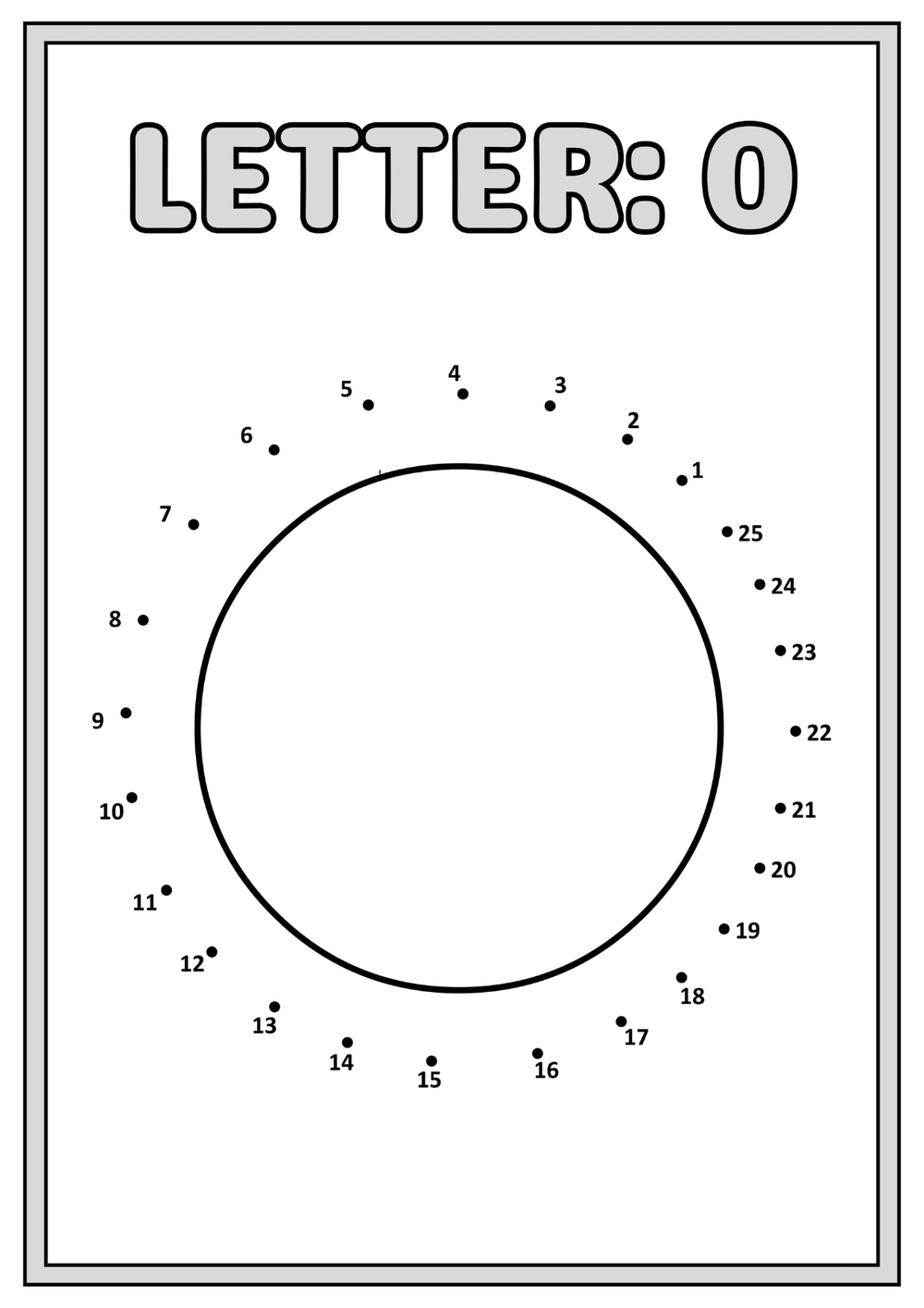 Relier les points – écrire les lettres majuscules – page 3