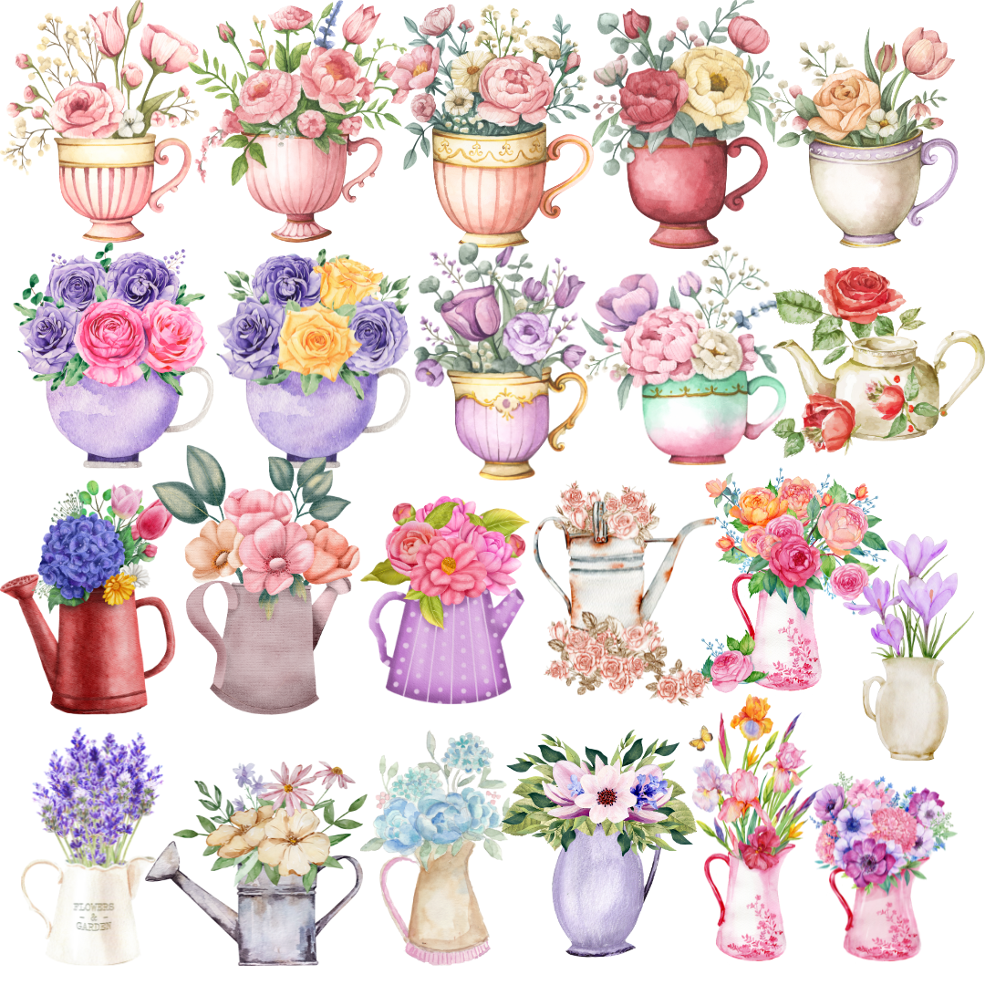120 Floral Mega Bundle