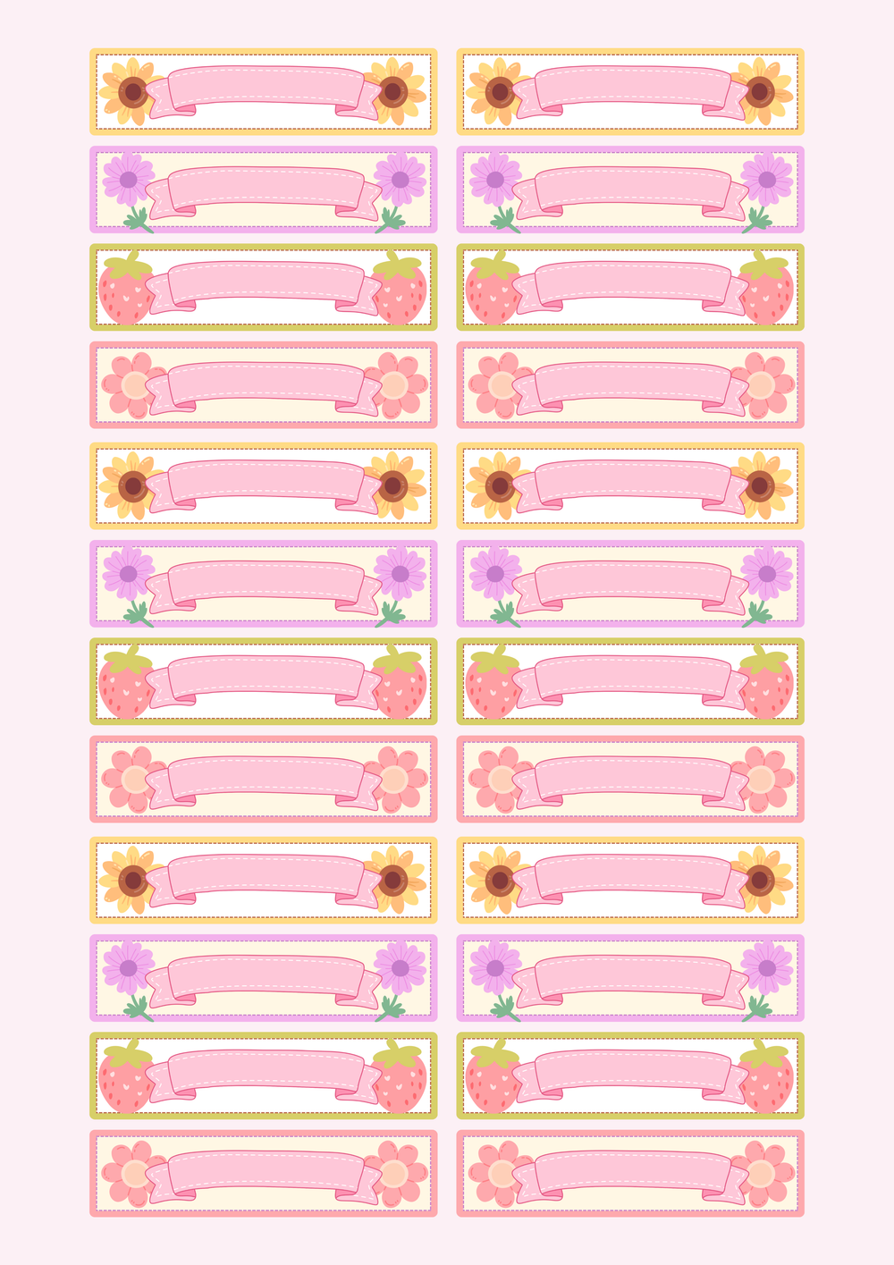 School Style – Étiquettes &amp; Stickers pour Fournitures Scolaires – page 15