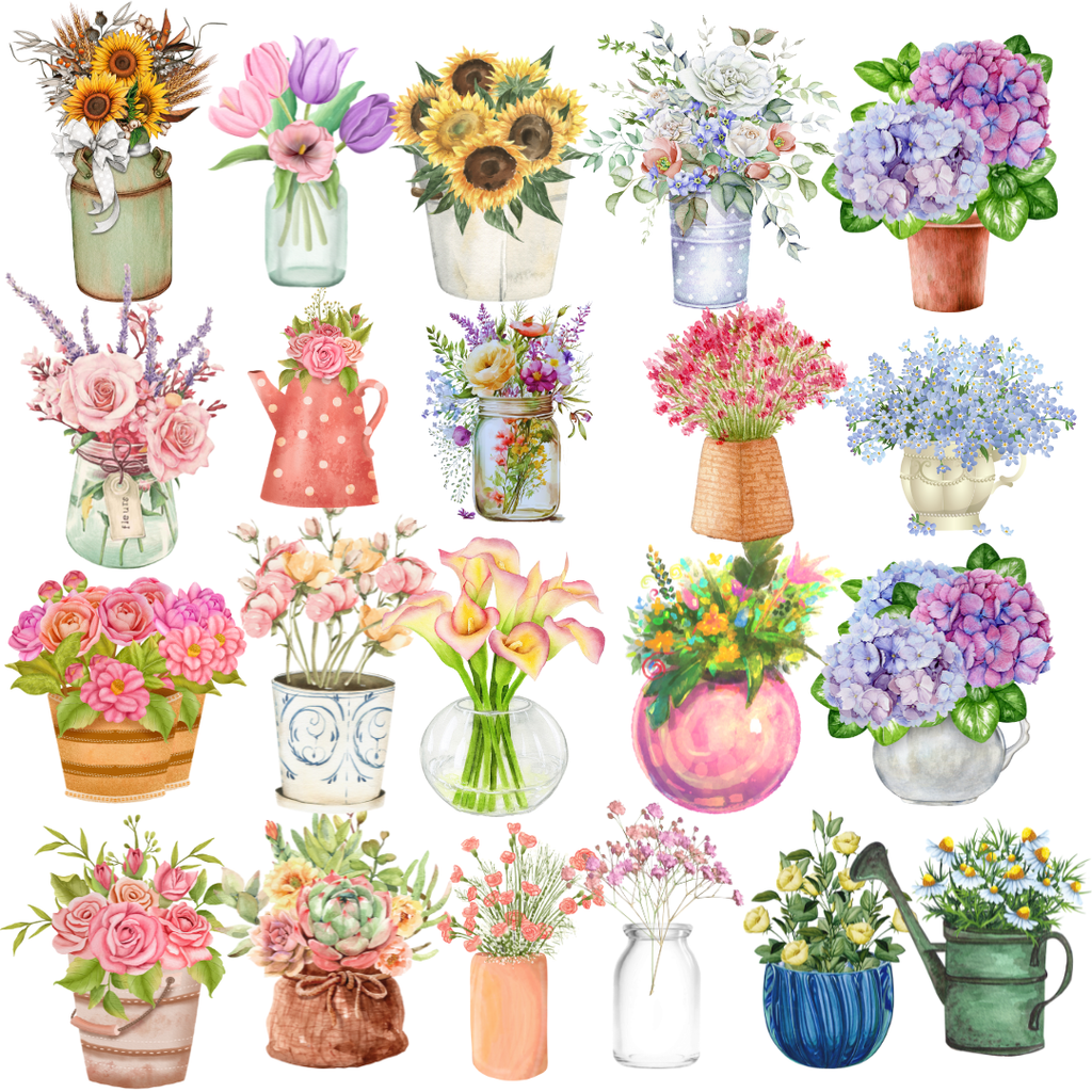120 Floral Mega Bundle