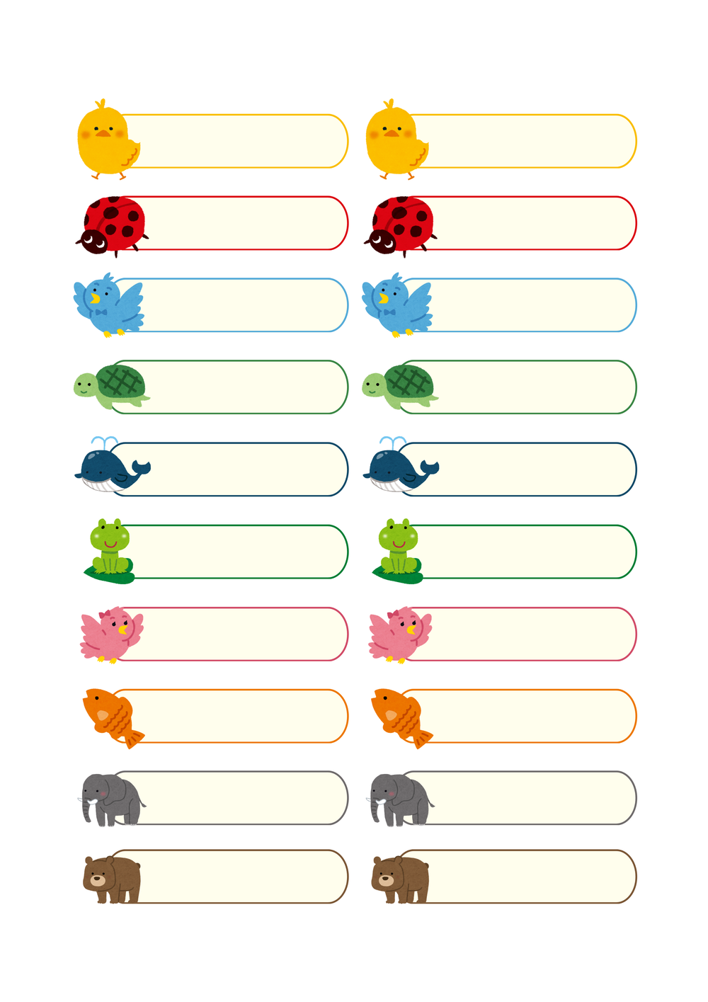 School Style – Étiquettes &amp; Stickers pour Fournitures Scolaires – page 12