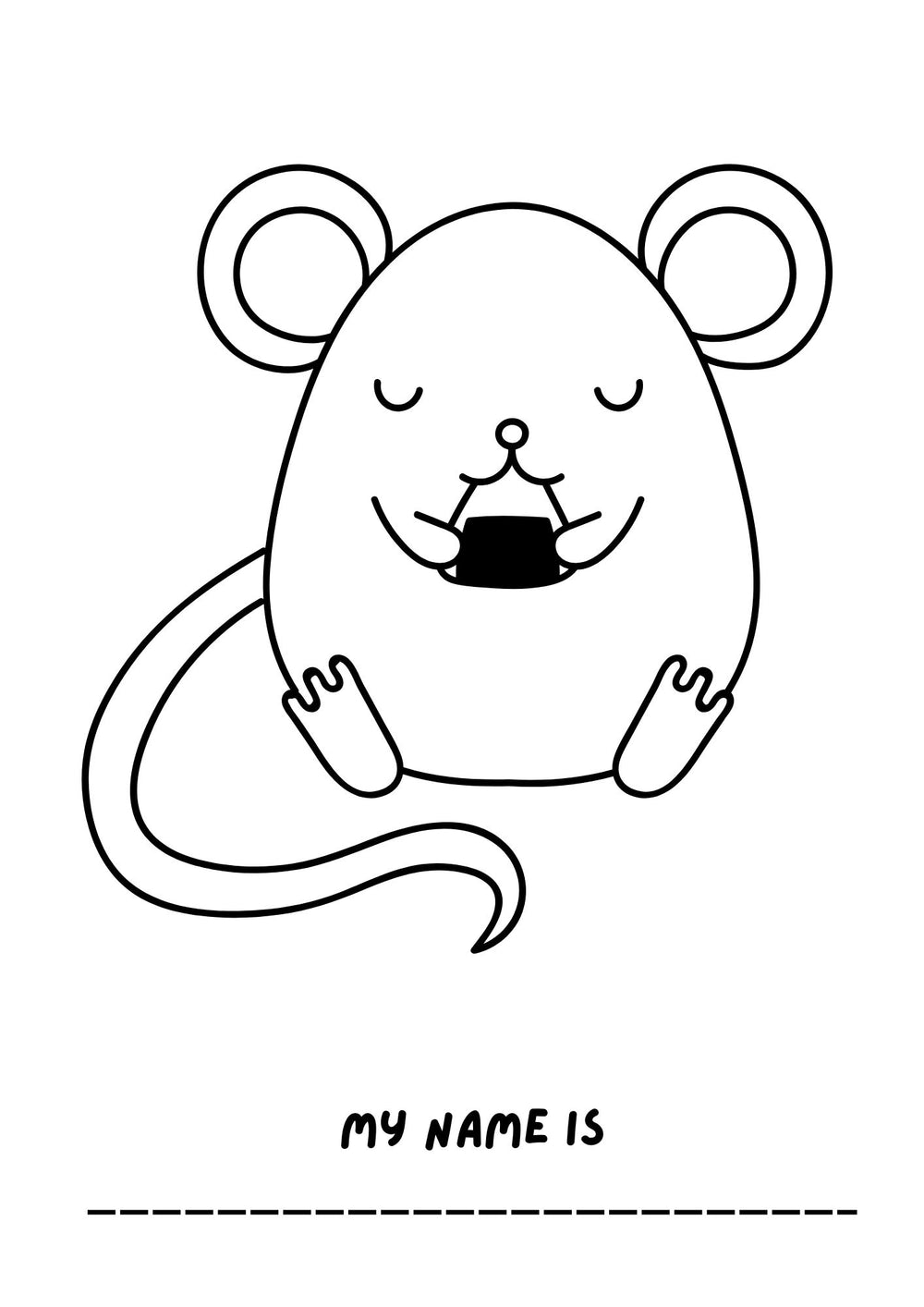 Fluffy Friends – Adorables Animaux à Imprimer &amp; Décorer – page 6