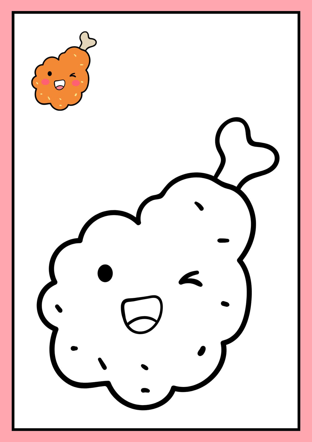 Kawaii World – cahier de coloriage kawaii – page 3