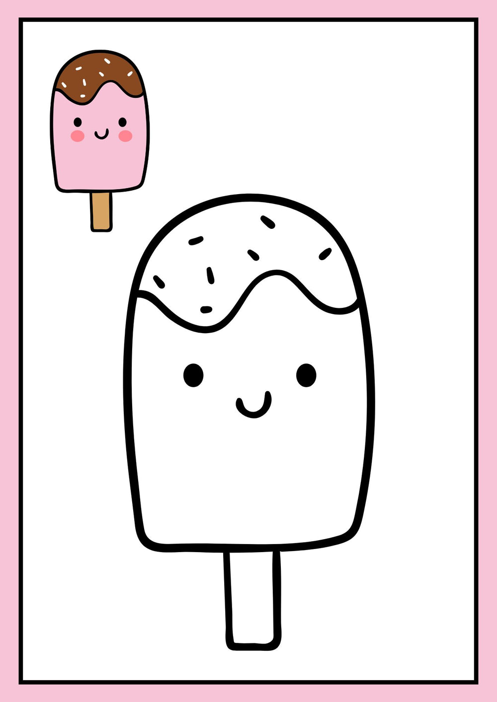 Kawaii World – cahier de coloriage kawaii – page 5