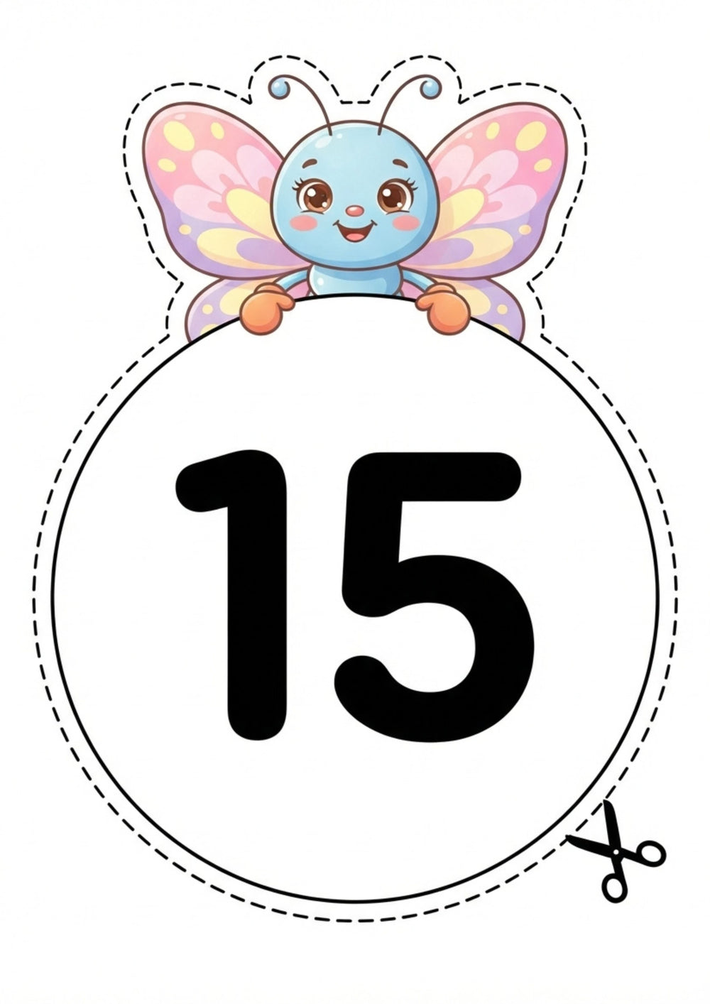 Apprendre les Nombres en S’amusant – Cahier d’Activités pour Enfants – page 19