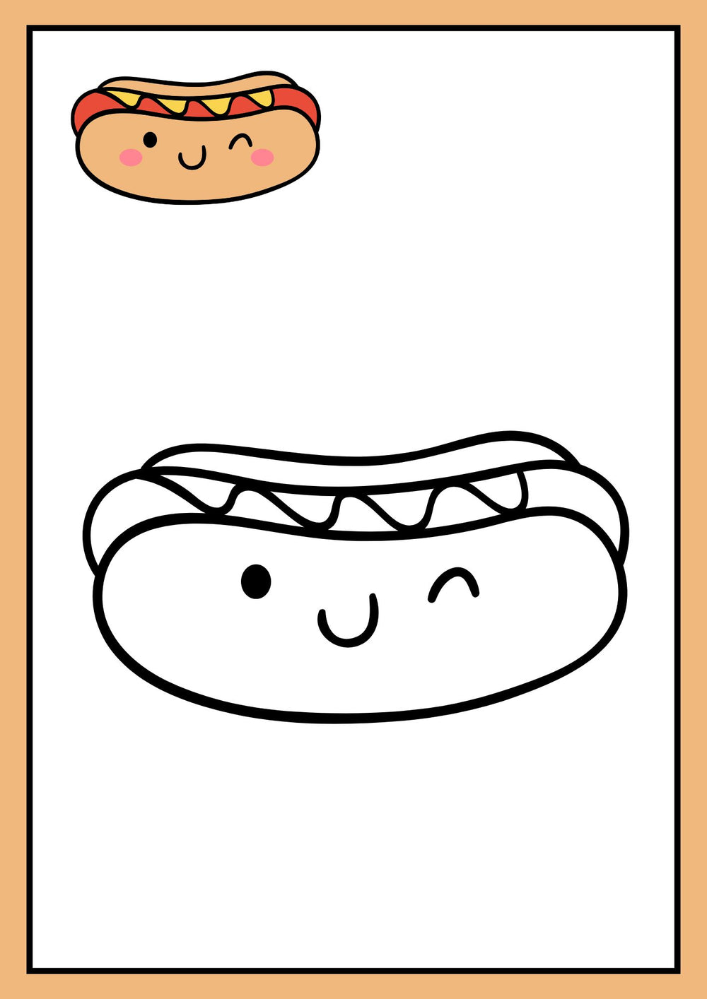 Kawaii World – cahier de coloriage kawaii – page 13