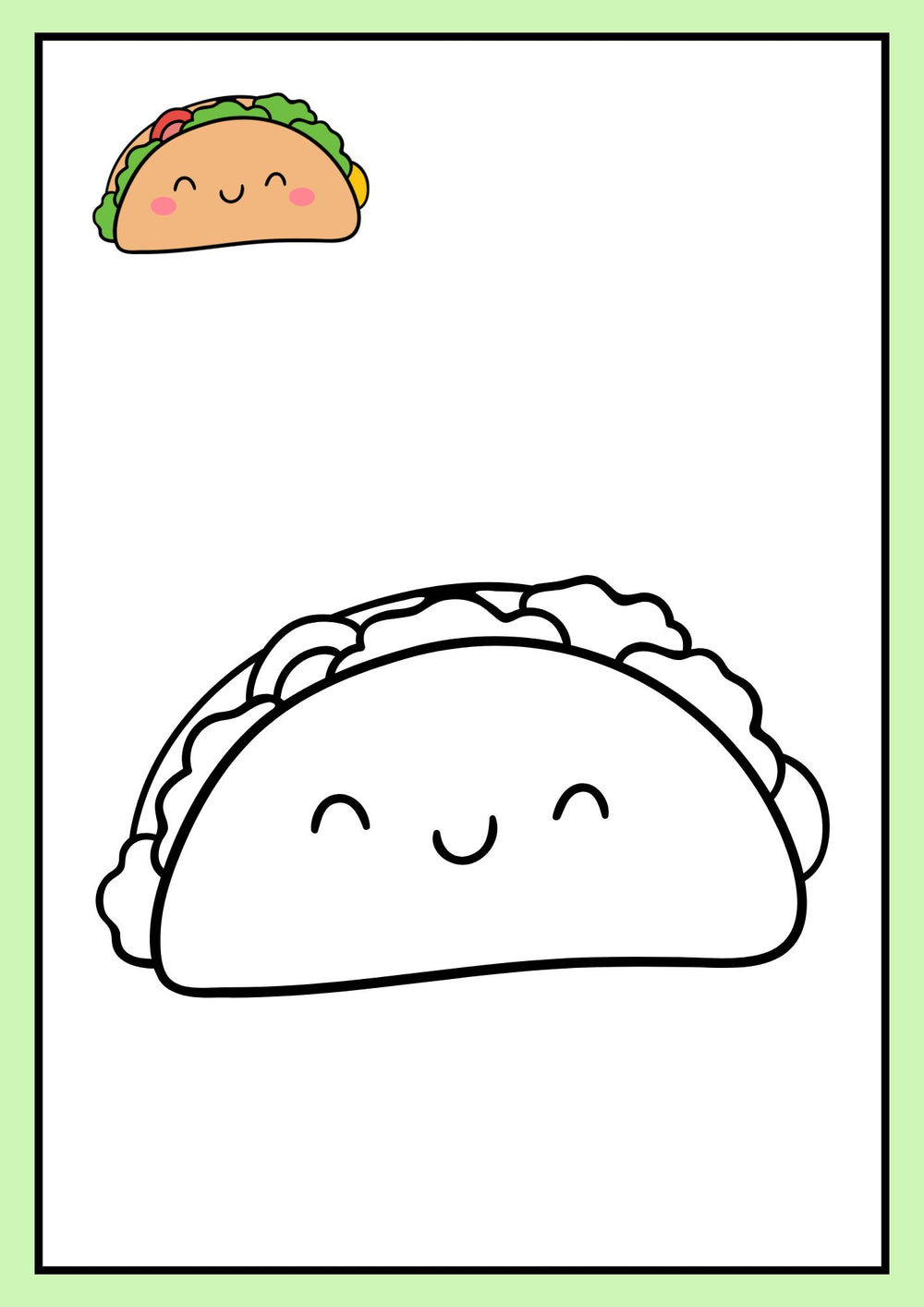 Kawaii World – cahier de coloriage kawaii – page 14