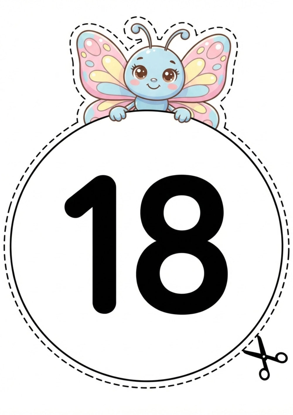 Apprendre les Nombres en S’amusant – Cahier d’Activités pour Enfants – page 22