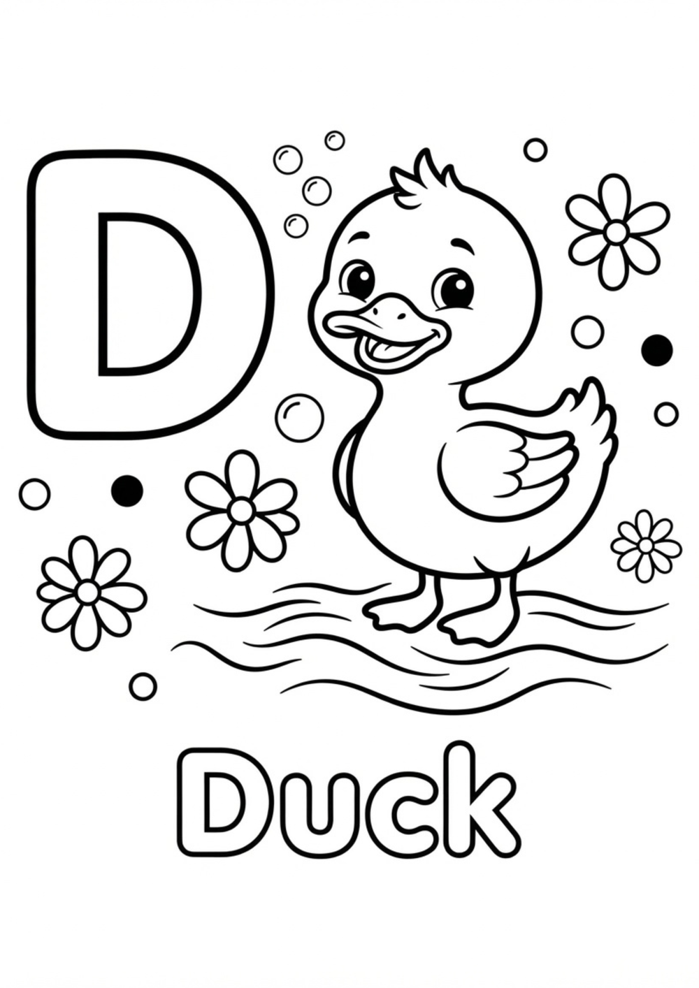 Mon Petit Abécédaire à Colorier – Apprendre l’Alphabet en S’Amusant – page 15