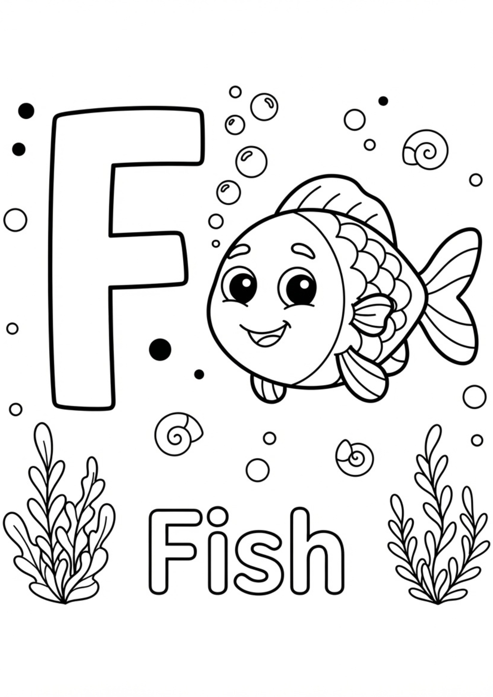 Mon Petit Abécédaire à Colorier – Apprendre l’Alphabet en S’Amusant – page 17