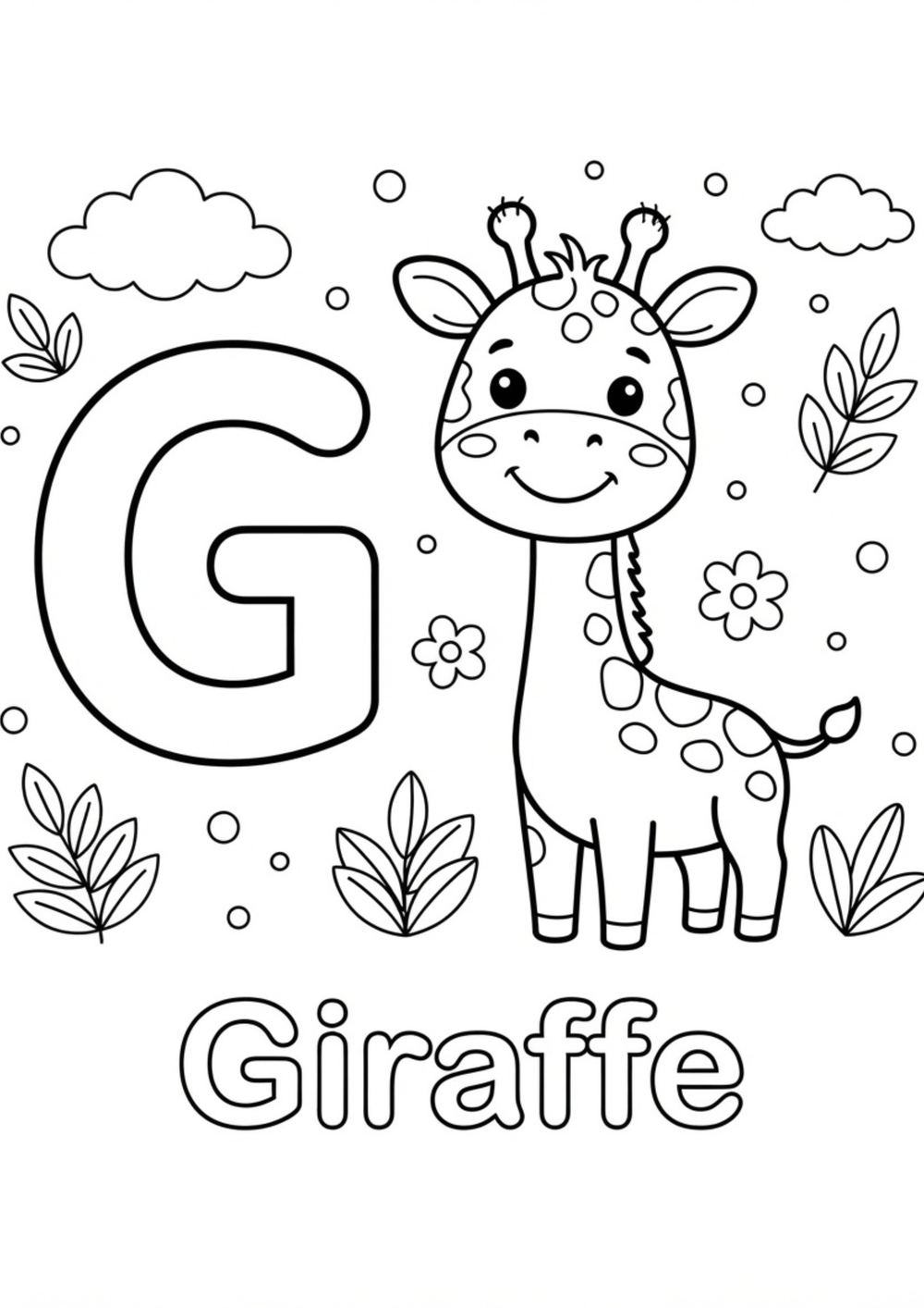 Mon Petit Abécédaire à Colorier – Apprendre l’Alphabet en S’Amusant – page 20