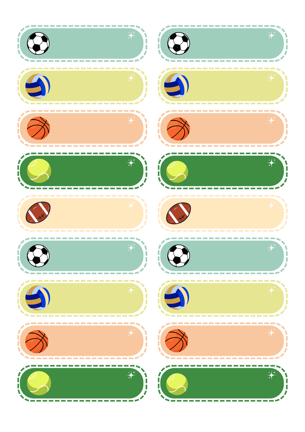 School Style – Étiquettes &amp; Stickers pour Fournitures Scolaires – page 5
