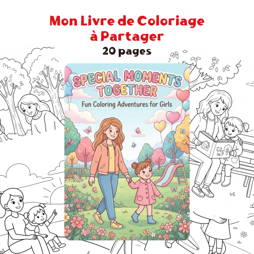 Mon Livre de Coloriage à Partager
