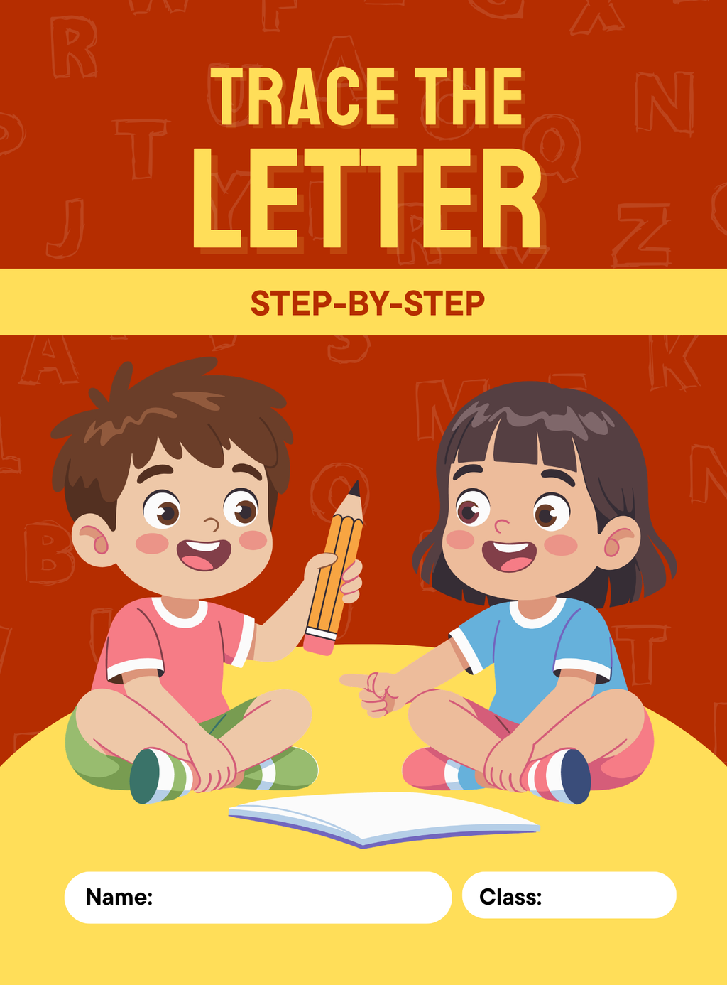 Trace the Letter: Step-by-Step - English Edition