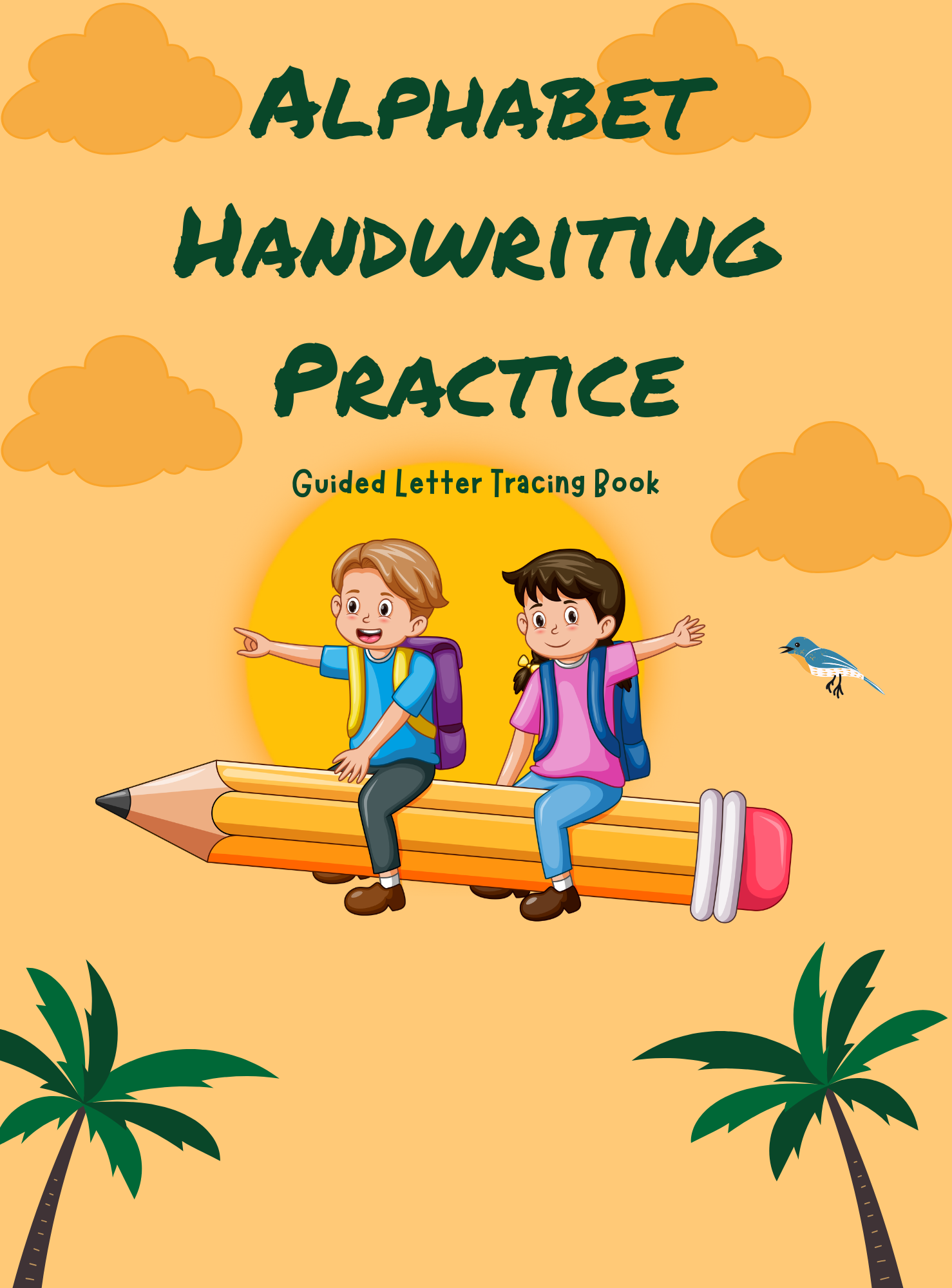 Alphabet Handwriting Practice | Guided Letter Tracing Book