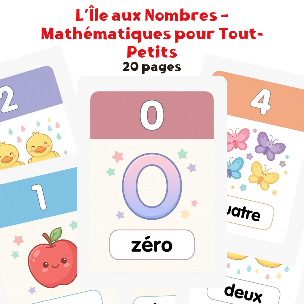 L’Île aux Nombres – Mathématiques pour Tout-Petits