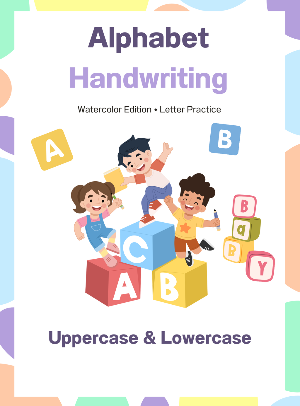 Alphabet Handwriting: Uppercase & Lowercase - English Edition