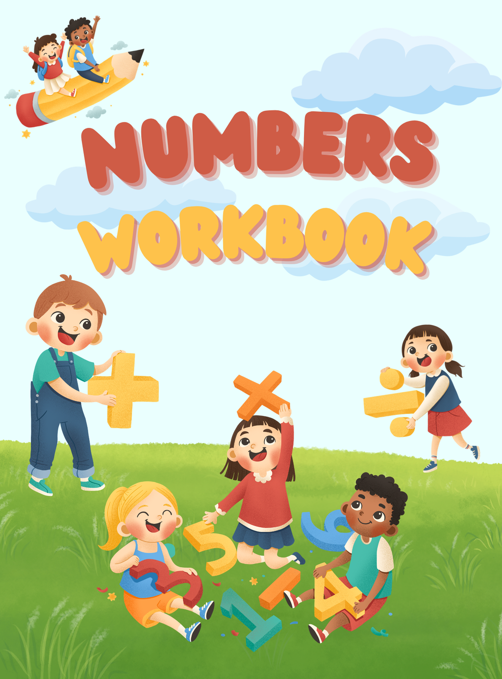 Numbers Workbook | English Number Tracing & Counting
