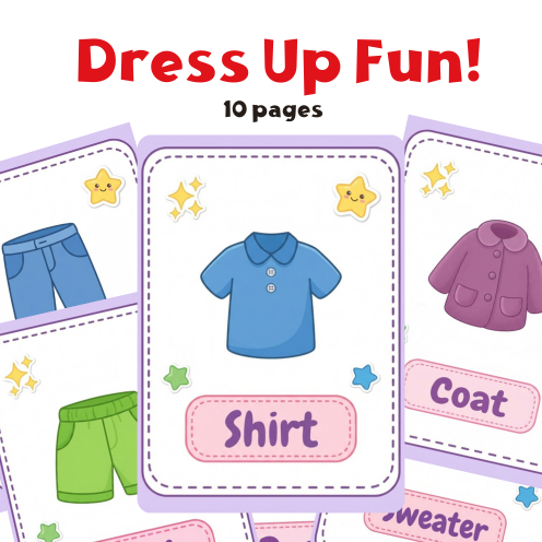 Dress Up Fun! – Découvre les Vêtements de A à Z en Anglais
