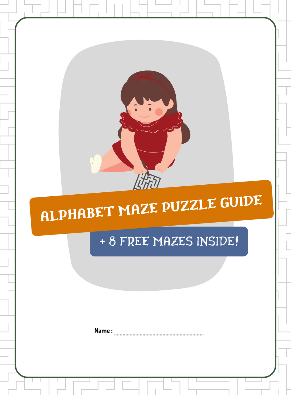 Alphabet Maze Puzzle Guide | Cat & Mouse Adventure