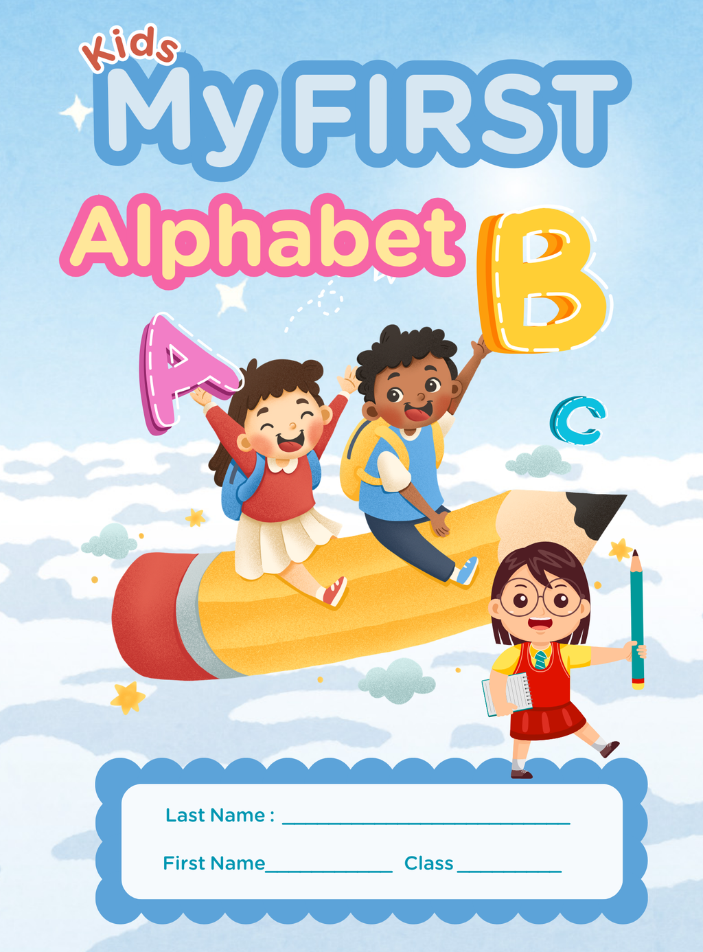 Kids My First Alphabet | Practice Book