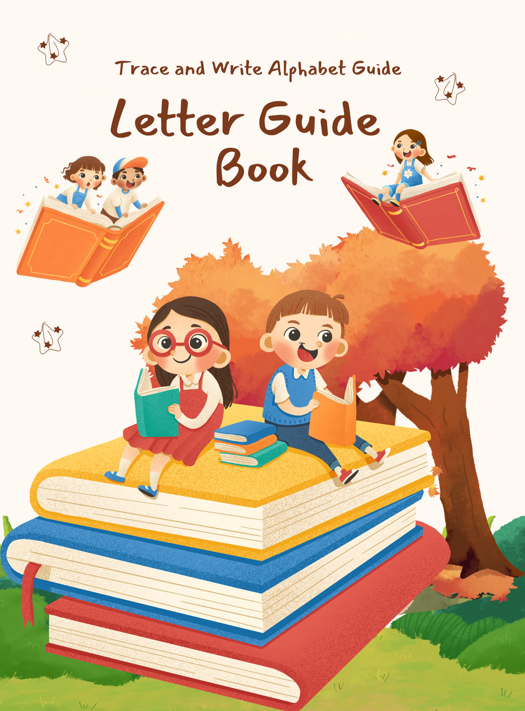 Alphabet Handwriting Practice Guide | English Cursive Tracing