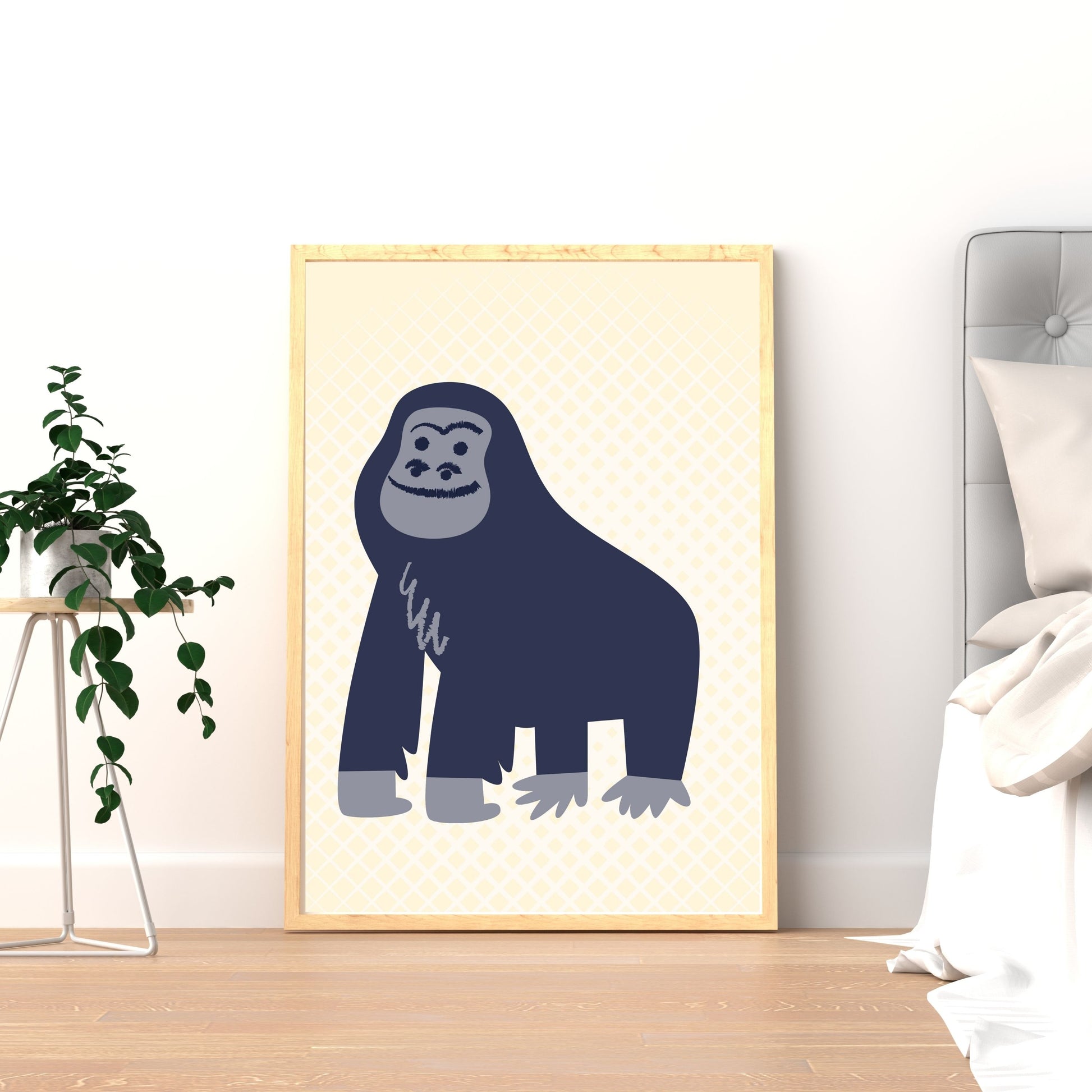 Animal Wall Art Set |  Safari Illustrations | Nursery Prints | Digital Download | Kids Room Decor | Jungle Wall Art | Printable Pack