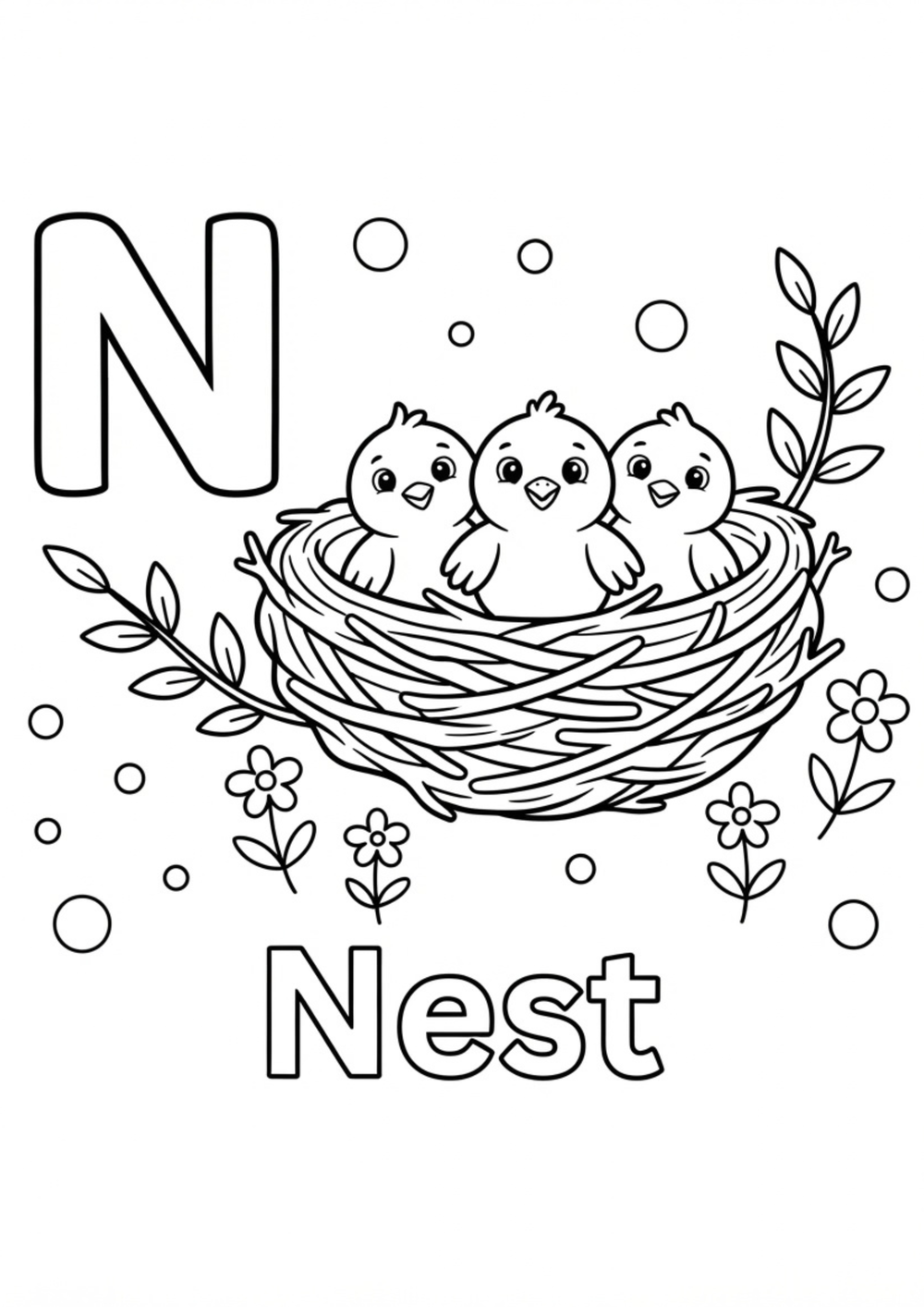 Mon Petit Abécédaire à Colorier – Apprendre l’Alphabet en S’Amusant – page 11