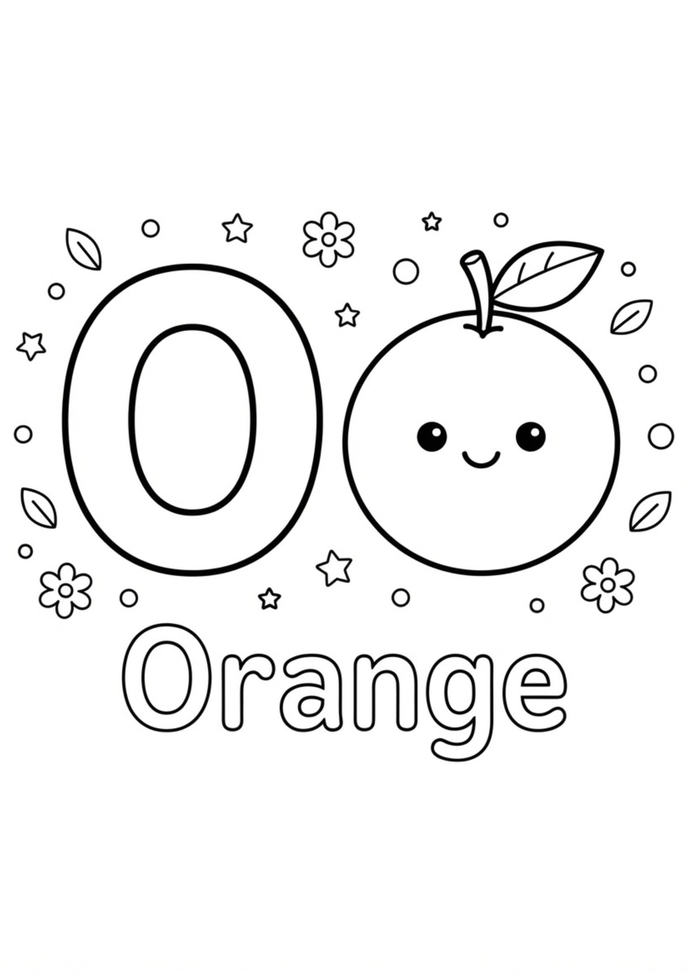 Mon Petit Abécédaire à Colorier – Apprendre l’Alphabet en S’Amusant – page 1