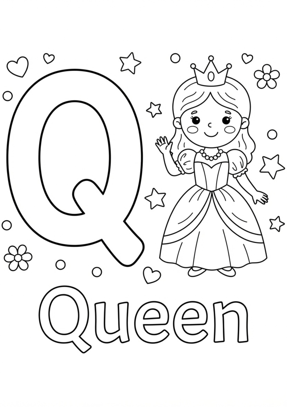 Mon Petit Abécédaire à Colorier – Apprendre l’Alphabet en S’Amusant – page 23