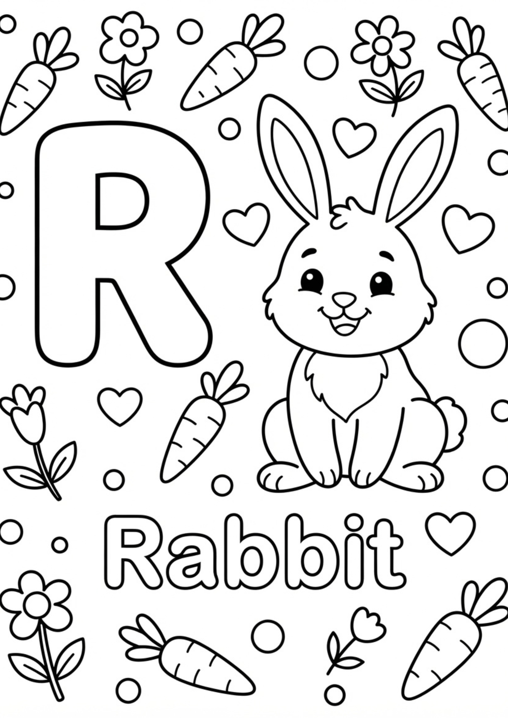 Mon Petit Abécédaire à Colorier – Apprendre l’Alphabet en S’Amusant – page 21