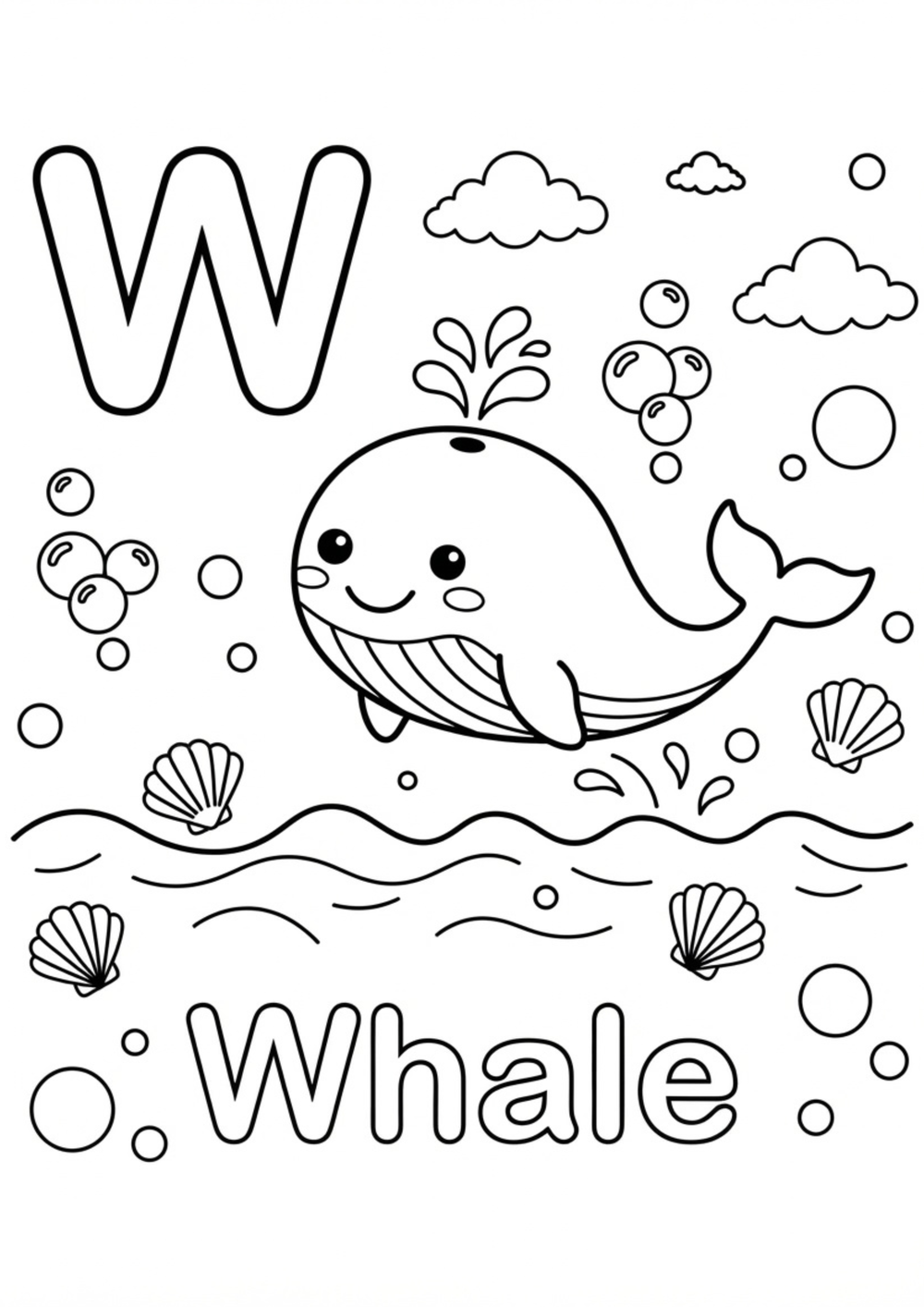 Mon Petit Abécédaire à Colorier – Apprendre l’Alphabet en S’Amusant – page 14
