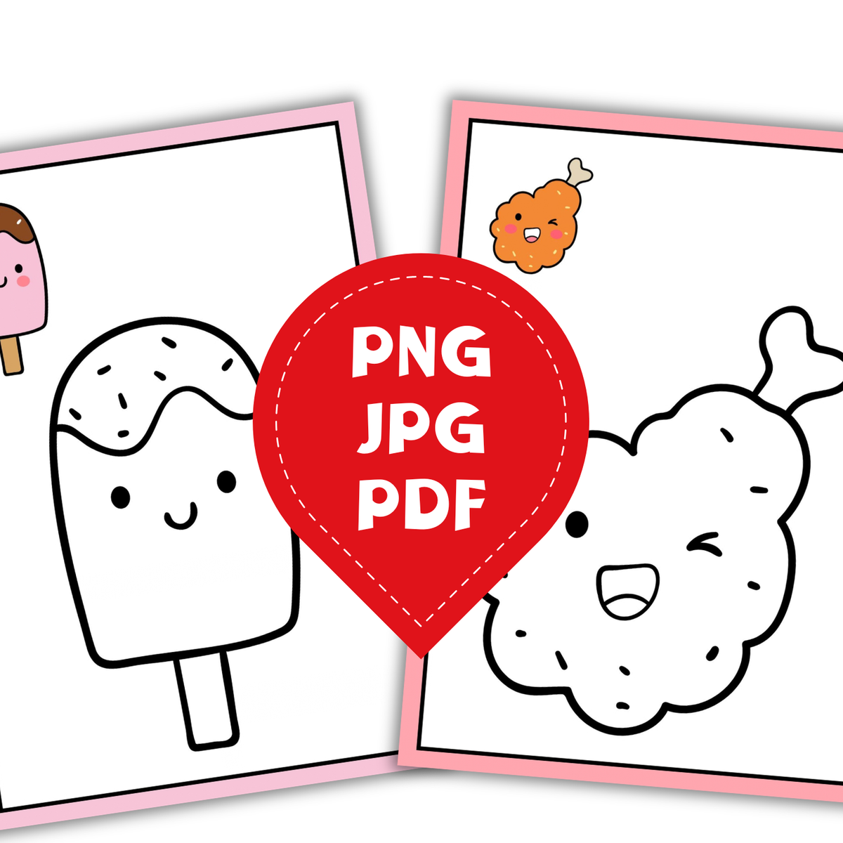 Kawaii World – cahier de coloriage kawaii