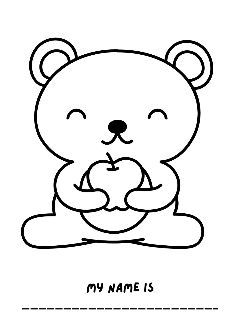 Fluffy Friends – Adorables Animaux à Imprimer &amp; Décorer – page 12