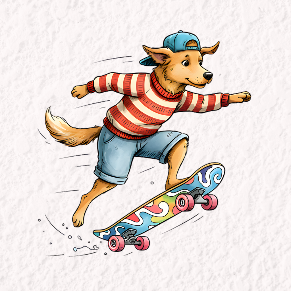 Set of 6 Vintage Animal Cliparts – High Quality PNG 300 DPI