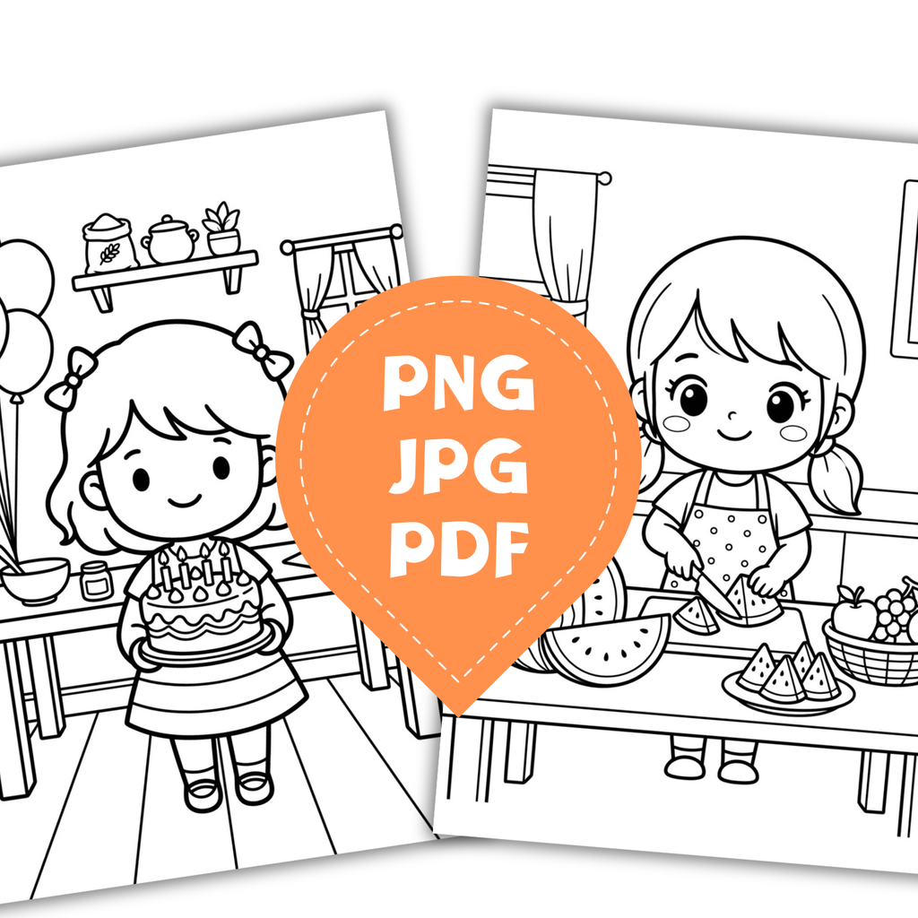Mon Petit Livre de Pâtisserie à Colorier