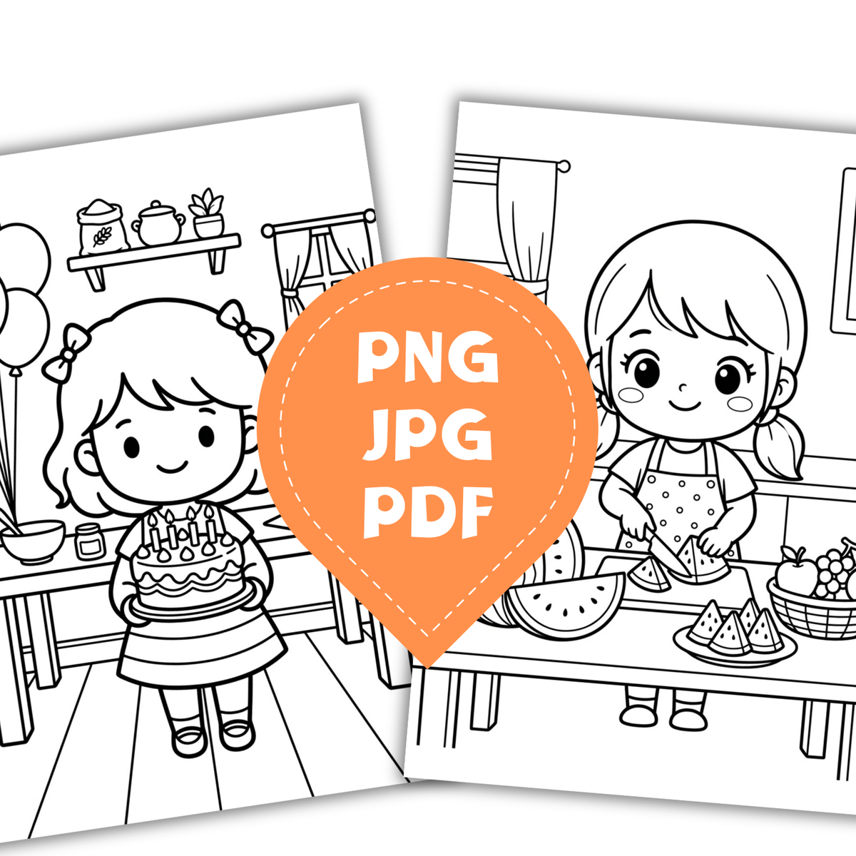 Mon Petit Livre de Pâtisserie à Colorier