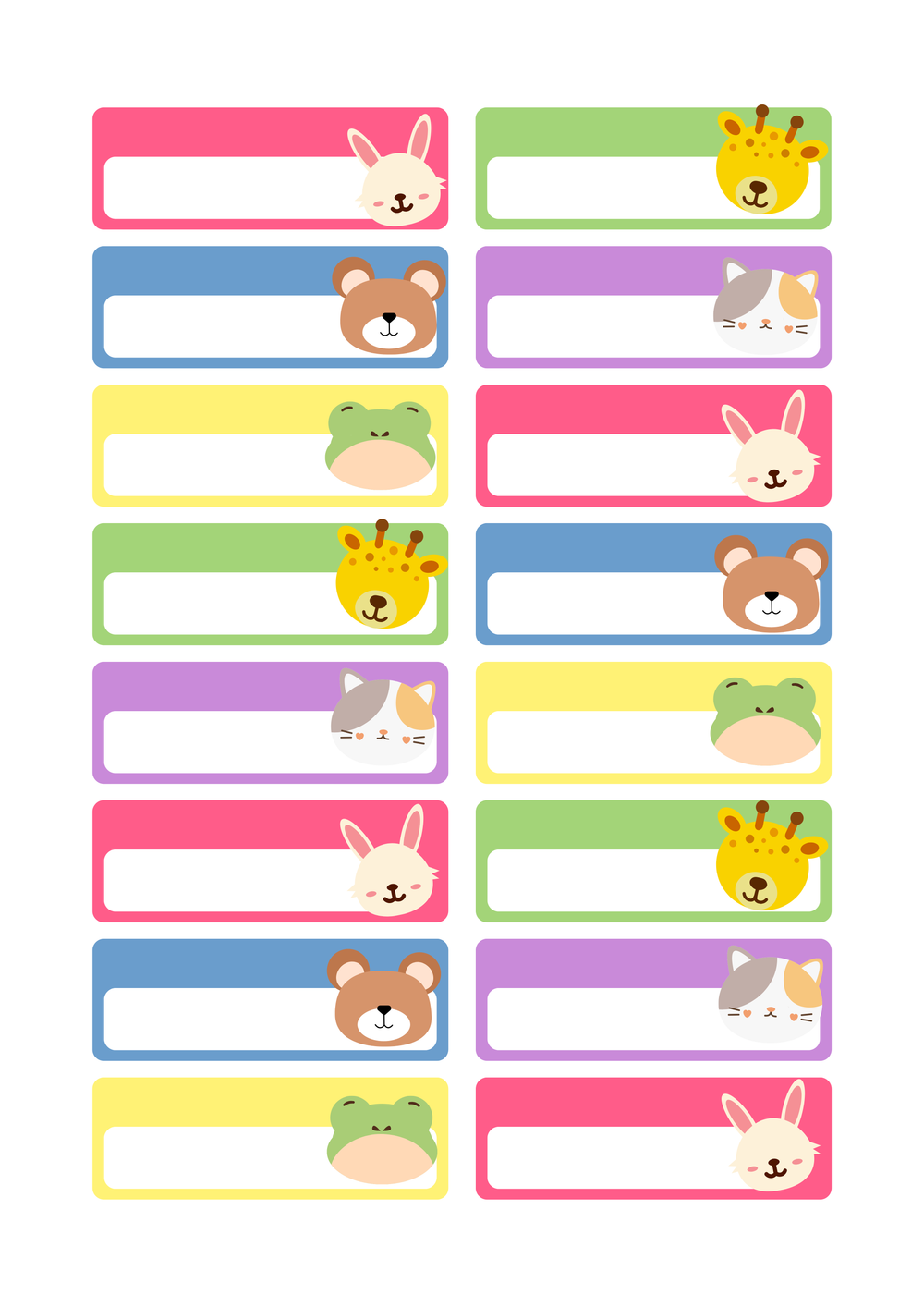 School Style – Étiquettes &amp; Stickers pour Fournitures Scolaires – page 18