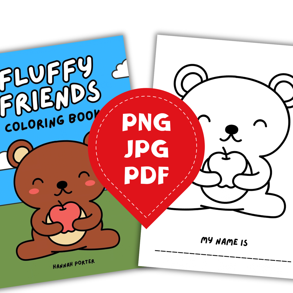 Fluffy Friends – Adorables Animaux à Imprimer & Décorer