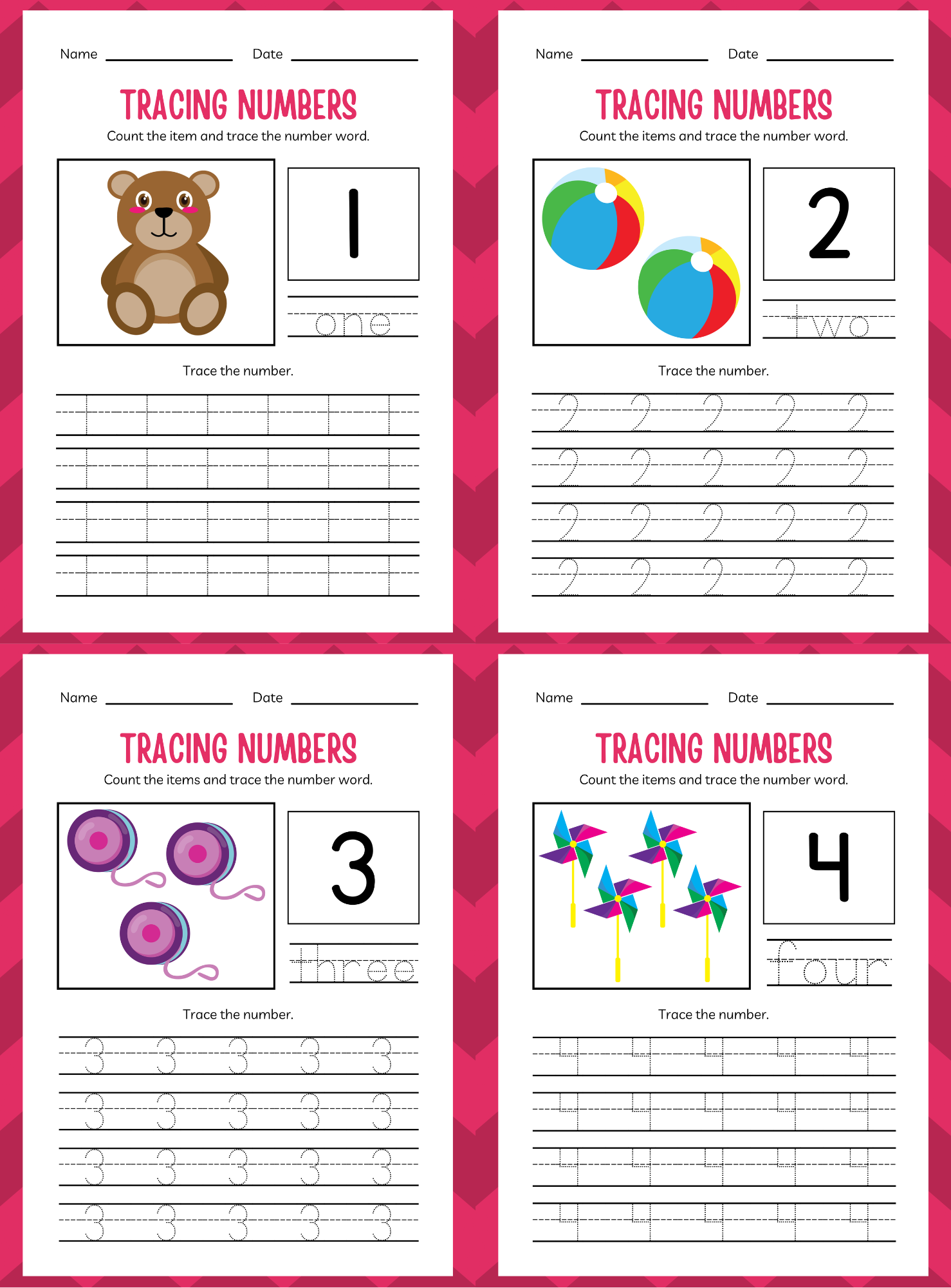 My First Number Book: 1 to 20 Tracing & Exercises - English Edition