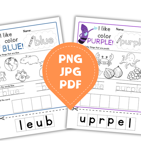 Mon Livre des Couleurs – J’Apprends en Colorant