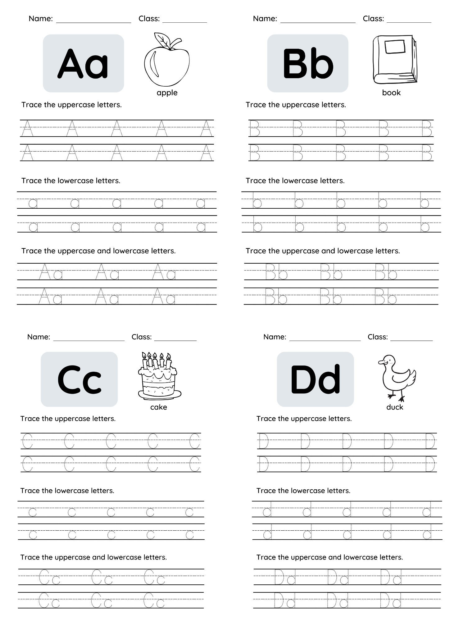 My Alphabet Book | The Master Handwriting Guide From A To Z