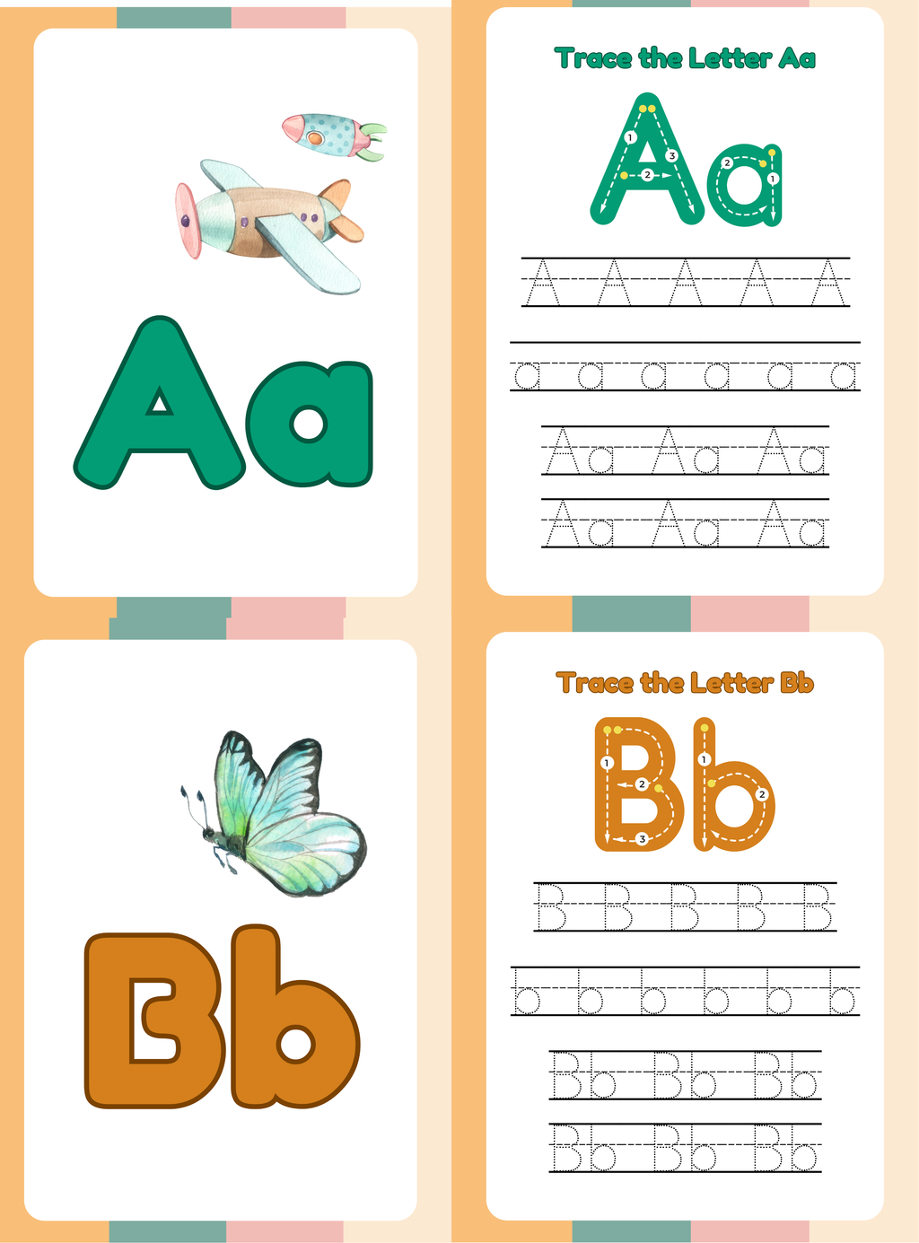 My ABC Booklet | English Alphabet Tracing Practice