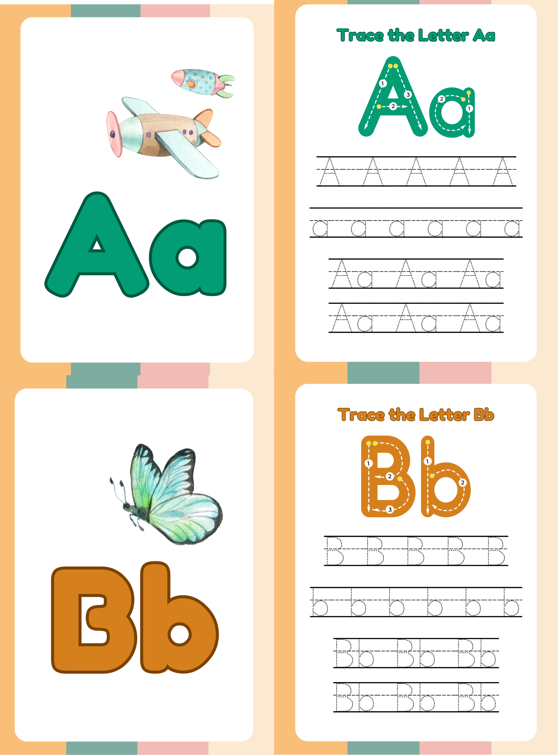 My ABC Booklet | English Alphabet Tracing Practice