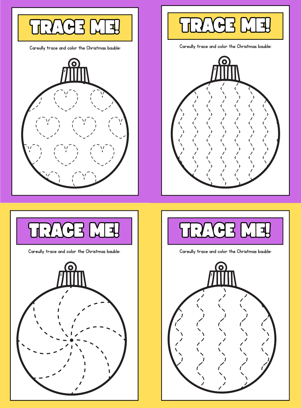 Trace Me! Shape & Lines Fine Motor Skills