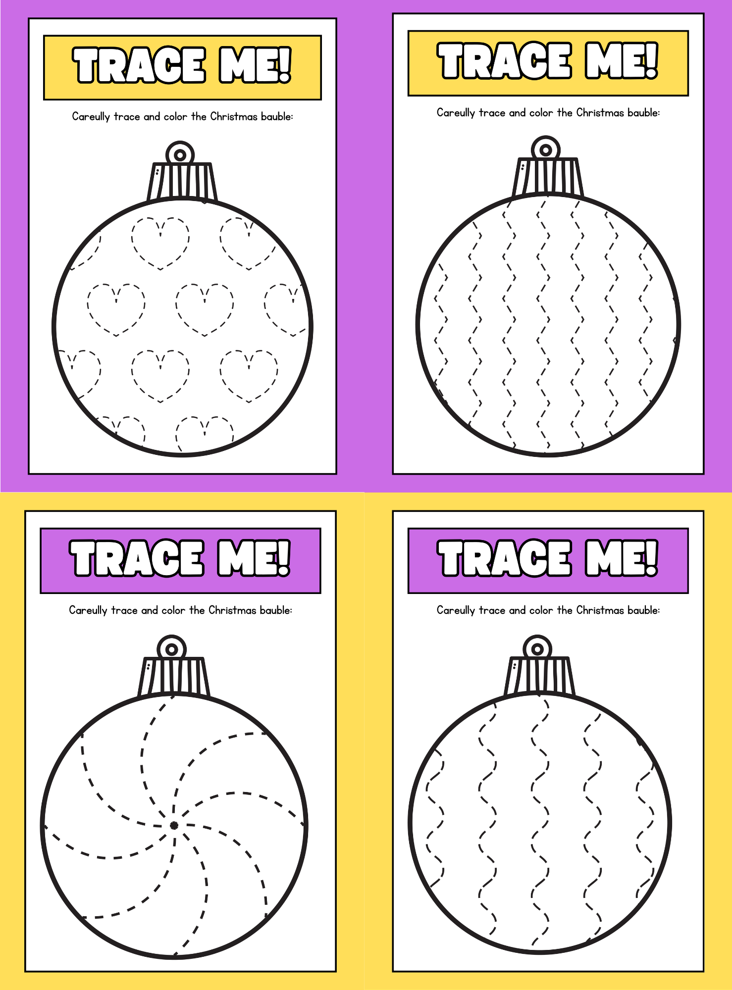 Trace Me! Shape & Lines Fine Motor Skills