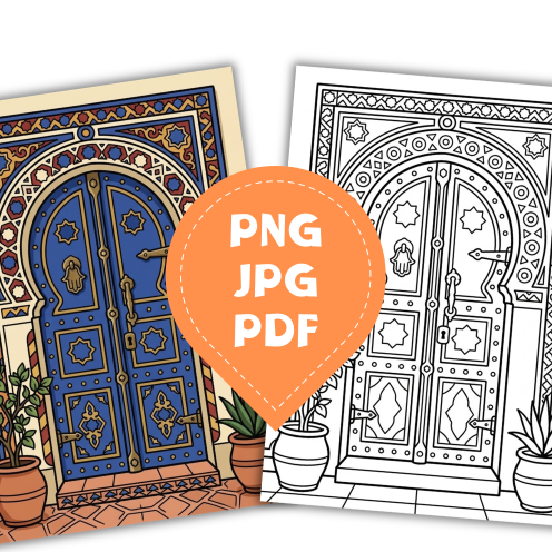 Mon Livre de Coloriage de la Tunisie